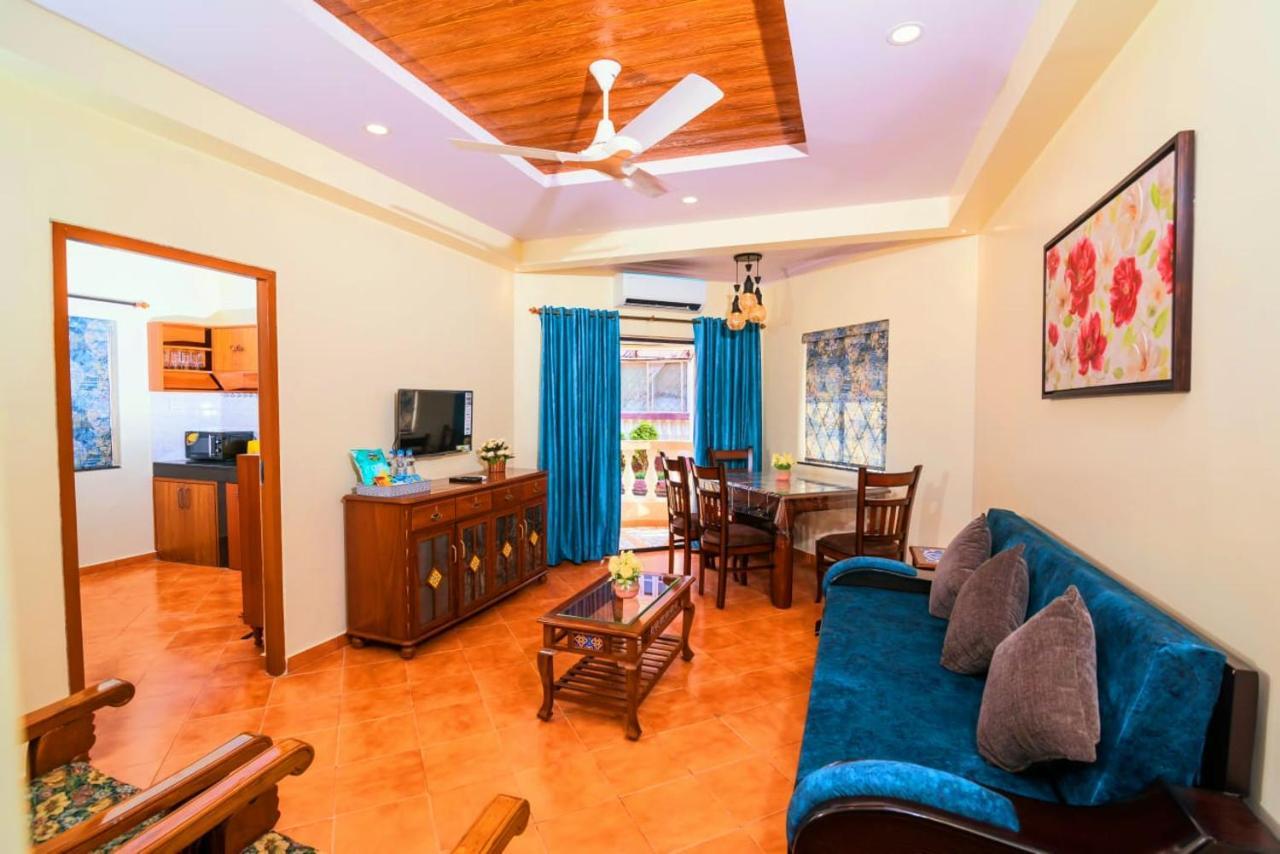 'Golden Sea Shell' 1 Bhk Beach Apartment Benaulim Exterior foto
